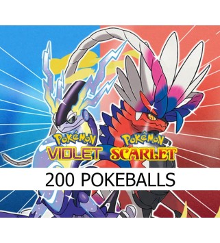 Pokemon Scarlet & Violet - 200 Pokeballs DLC Switch Nintendo eShop Key EUROPE